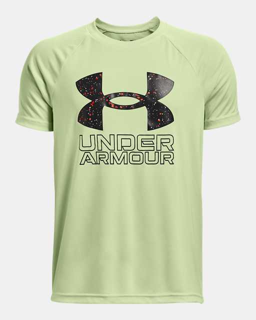 Details about   Under Armour Youth Boy's heatgear Fitted Short Sleeve Tee 1236087 Black Size YS 
